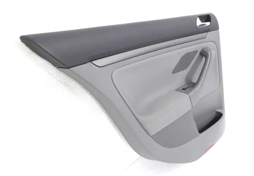 VW Golf 5 Limousine Türverkleidung Verkleidung Tür hinten links 4/5Türer grau (145683)