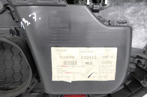 VW Passat 3C Variant Türverkleidung Verkleidung Tür hinten links für Kurbel schw (145698)