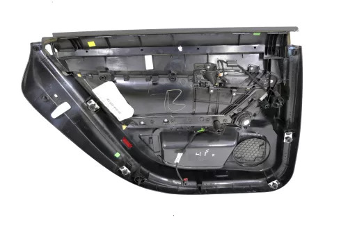 1x Audi A6 4F Türverkleidung Verkleidung Tür hinten rechts schwarz (145707)