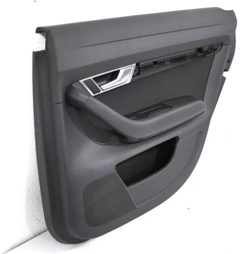 1x Audi A6 4F Türverkleidung Verkleidung Tür hinten rechts schwarz (145707)