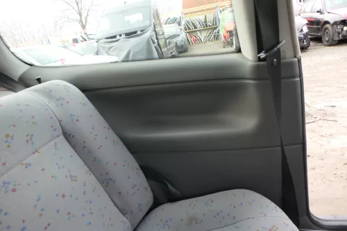 VW Polo 6N Seitenverkleidung Verkleidung Tür hinten links 2/3-Türer grau c (145732)