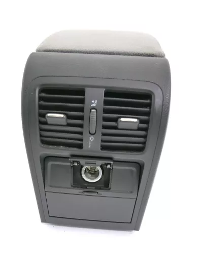 Passat 3C Mittelarmlehne Armlehne Fach original komplett grau classicgr Stoff (145758)