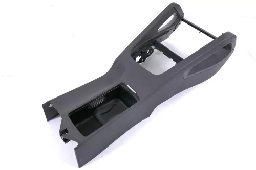 VW Golf 5 V 1K Mittelkonsole Mitteltunnel um Schaltung schwarz 1K0863243A d (145784)