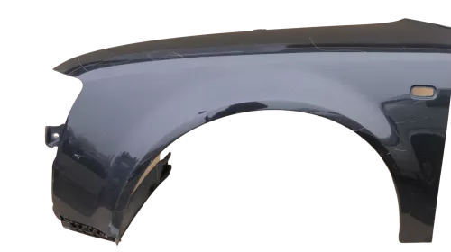 Audi A4 8E B6 Kotflügel vorne links schwarz - Delle