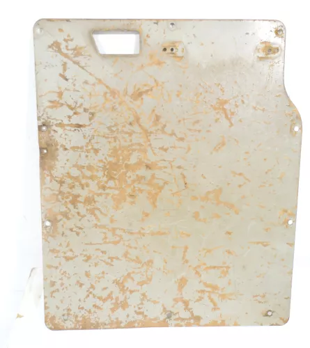 VW T4 Verkleidung Abdeckung Tür Seite rechts hinten grau DOKA 729867204A