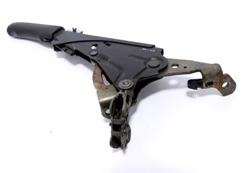 Audi A6 4B Handbremse Feststellbremse schwarz Leder (145862)