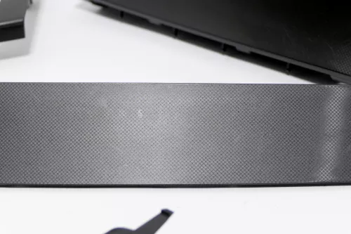 Passat 3C Mittelkonsole Verkleidung Klappe Abdeckung Dekor dunkel schwarz matt (145872)