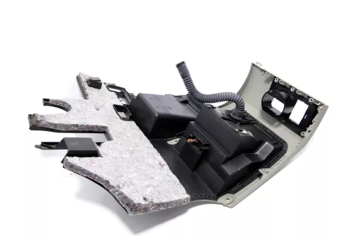 Skoda Fabia 6Y Deckel Klappe Deckel Handschuhfach LINKS grau achatgrau (145902)