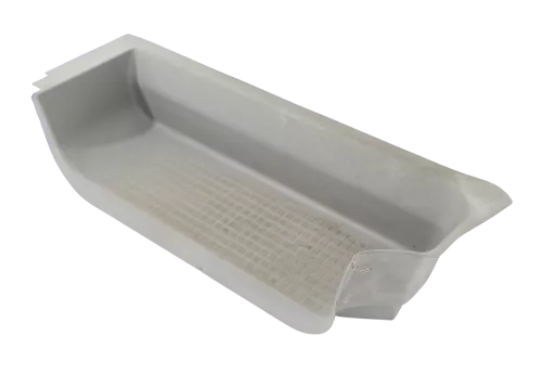 T4 Tür rechts vorne Trittschale Stufe Einstiegsleiste Trittstufe 705863736C grau (145973)