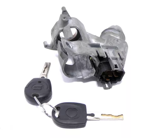 Seat Ibiza 6K Facelift Schloß Gehäuse mit Zündschloß Schlüssel Funkschlüssel (146115)