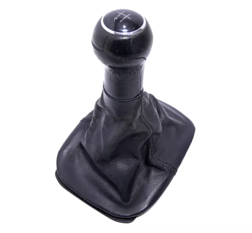 VW Golf 4 Bora Schaltknauf Schaltsack Schaltung Schaltknüppel schwarz 5-Gang (146120)