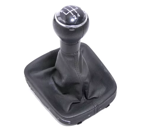 Golf 5 Schaltknauf Schaltsack Schaltung Schaltknüppel Leder 5-Gang 1K0711113AH