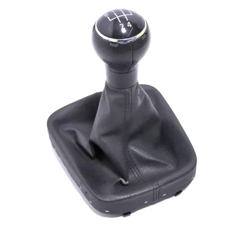 Golf 5 Schaltknauf Schaltsack Schaltung Schaltknüppel Leder 5-Gang 1K0711113AH