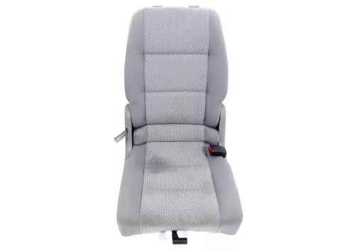 VW Touran Sitz hinten rechts grau (hinterm Beifahrersitz) Rücksitz Einzelsitz hi