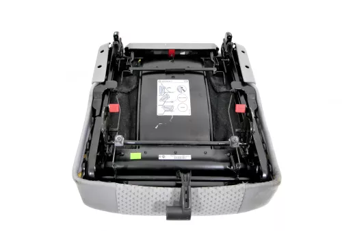VW Touran Sitz hinten rechts grau (hinterm Beifahrersitz) Rücksitz Einzelsitz hi (146463)