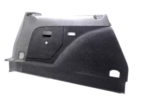 VW Golf 4 Variant Abdeckung Verkleidung Kofferraum hinten links 1J9867423CB schw (146487)