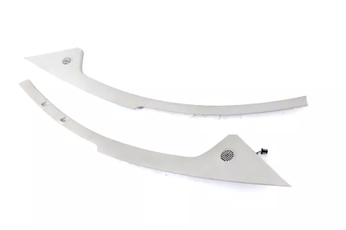 VW Fox 5Z A-Säulen Verkleidung vorne links + rechts grau Lautsprecher Abdeckung (146619)