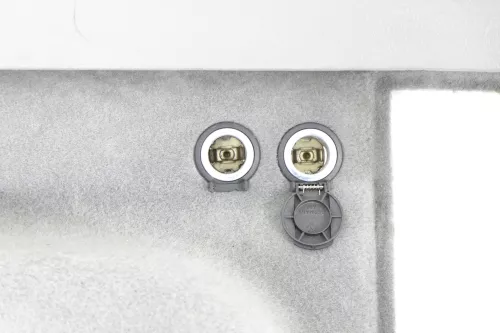 VW Passat 3BG 3B Abdeckung Verkleidung Kofferraum hinten links grau (146629)