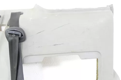 VW T4 Verkleidung Abdeckung Seite hinten rechts grau Multivan Klappe -ohneGurt (146635)