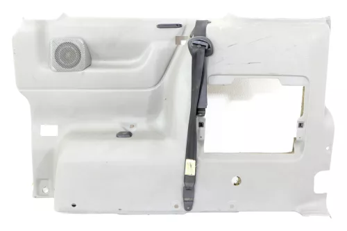 VW T4 Verkleidung Abdeckung Seite hinten rechts grau Multivan Klappe -ohneGurt