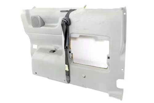 VW T4 Verkleidung Abdeckung Seite hinten rechts grau Multivan Klappe -ohneGurt (146635)