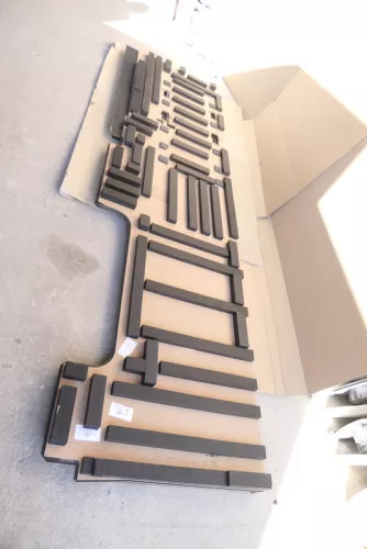 Ford Transit TTG TTS Teppich Boden Ladeboden Innen Bodenbelag hinten Fußboden (146668)