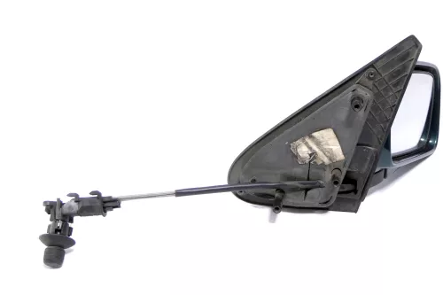 VW Polo 6N manueller manuell Spiegel Außenspiegel rechts grün LC6P & Glas (146729)