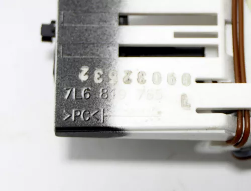 VW Touareg 7L Lüftungsdüse Düse Lüftung Regler Schalter 7L6819765H (146879)