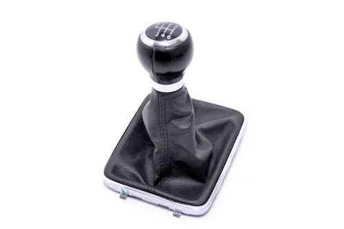 VW Passat 3C 6-Gang Schaltknauf Schaltsack Schaltung Schaltknüppel original schw