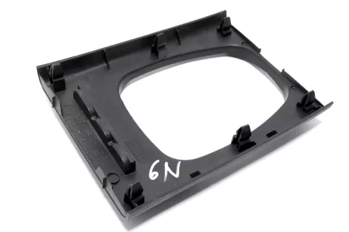 VW Polo 6N Rahmen um Schaltknauf Schaltsack Schaltung Schaltknüppel schwarz (146989)