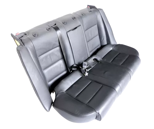 A4 B6 B7 8E Avant Sitz Rückbank Rücksitzbank hinten Leder schwarz soul Volterra (147075)