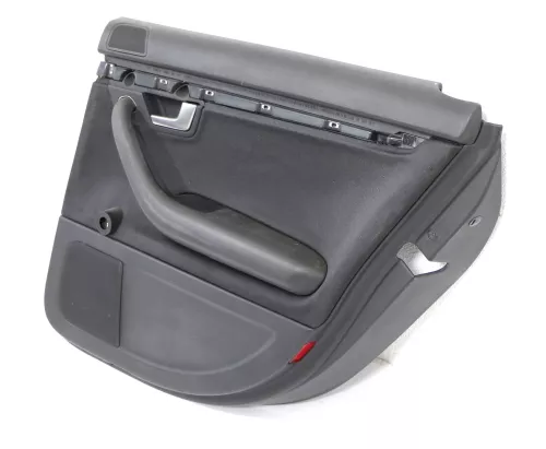 1x Audi A4 8E B6 Türverkleidung Verkleidung Tür hinten rechts schwarz (147201)
