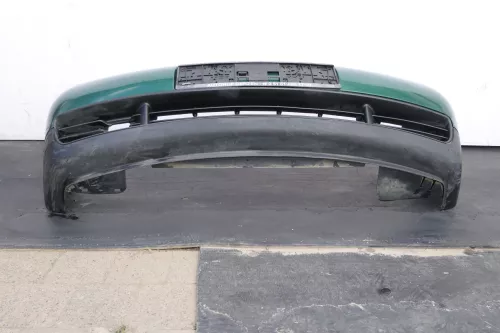 VW Lupo 6x Stoßstange vorne Frontstoßstange Stoßfänger grün LA6N - Mängel (147314)