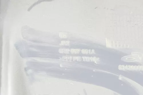 VW Polo 6R Abdeckung Verkleidung Kofferraum hinten Heckklappe Deckel schwarz (147440)