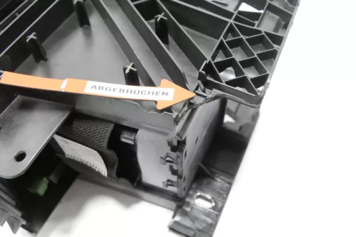 VW Golf 7 5G Mittelarmlehne Armlehne original mitte schwarz AMK - Mängel -DEFEKt (147680)