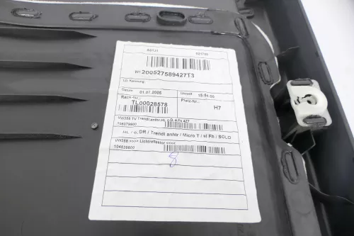 VW Touran 1x Türverkleidung Verkleidung Tür hinten links anthrazit (147783)