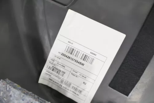 VW Touran Seitenverkleidung Verkleidung Kofferraum hinten rechts Abdeckung anthr (147800)