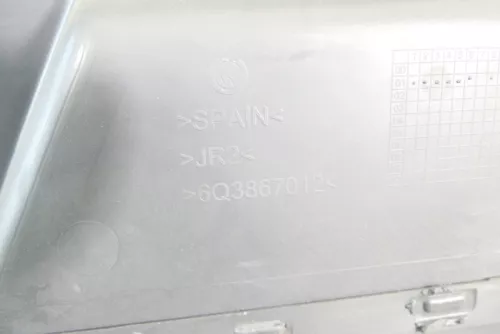 1x VW Polo 9N Türverkleidung Verkleidung Tür vorne rechts 2/3-Türer Beifahrertür (147813)