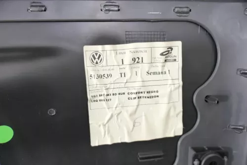 VW Polo 9N Seitenverkleidung Verkleidung Tür hinten links 2/3-Türer (147815)