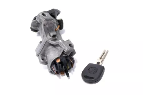 VW Golf 4 Bora Zündschloß mit 1x Schlüssel 4B0905851C (147911)