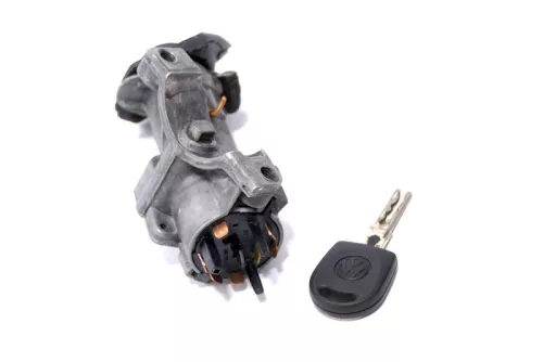 VW Golf 4 Bora Zündschloß mit 1x Schlüssel 4B0905851C (147911)