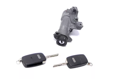 Audi A2 8Z Zündschloß Schloss Zündung mit 2x Schlüssel Schloß Zündschloß Funk