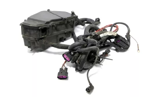 Audi Q7 4L Kabelbaum im Motorraum 4L1971072BL Sicherungskasten