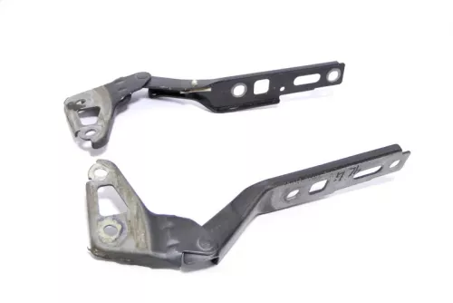 2x Audi Q7 4L Scharniere für Motorhaube Klappe grau LZ7L links + rechts (148129)