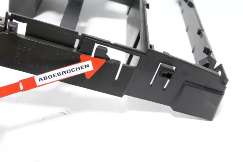 VW T4 Rahmen um Aschenbecher Abdeckung Mittelkonsole Verkleidung 7D1858089F /G (148134)