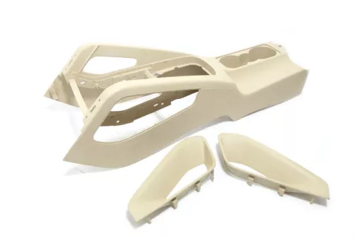 VW Golf 5 V 1K Eos Mittelkonsole Mitteltunnel um Schaltung beige besch UHQ