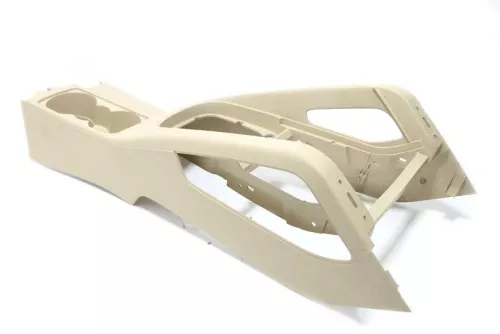 VW Golf 5 V 1K Eos Mittelkonsole Mitteltunnel um Schaltung beige besch UHQ (148246)