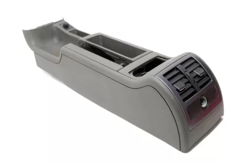 Audi A6 4B Mitteltunnel hinten Verkleidung um Handbremse grau swing Lüftungsdüse (148267)