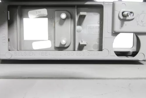 Audi A6 4B Mitteltunnel hinten Verkleidung um Handbremse grau swing Lüftungsdüse (148267)