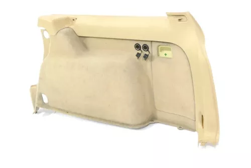 Passat 3BG 3B Abdeckung Verkleidung Kofferraum hinten rechts beige besch (148289)